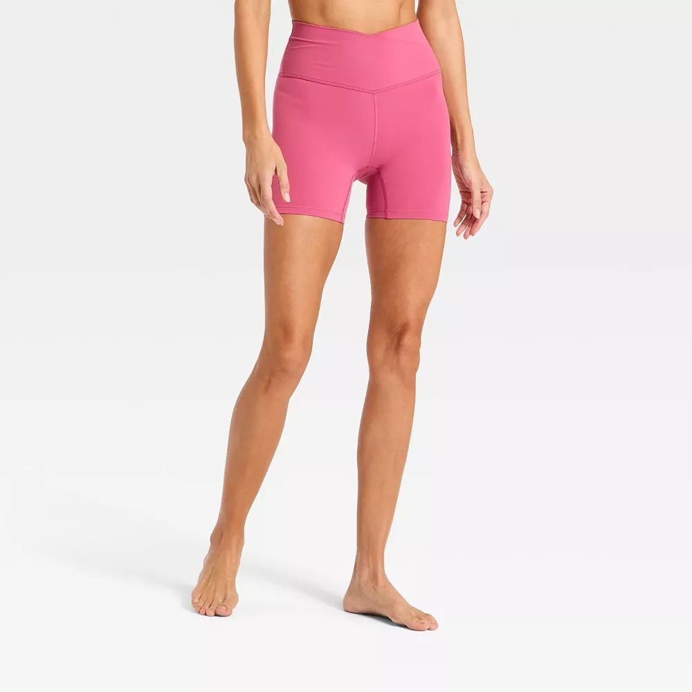 Women's Everyday Soft Ultra High-Rise Crossover Bike Shorts 5"-All In Motion XL